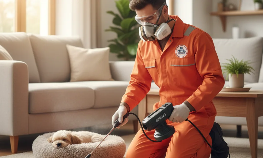 professional pest control fleas