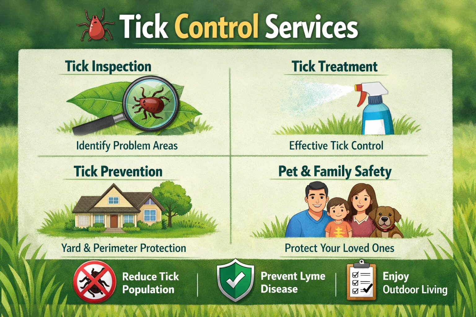 Free Tick Control Services in Delaware