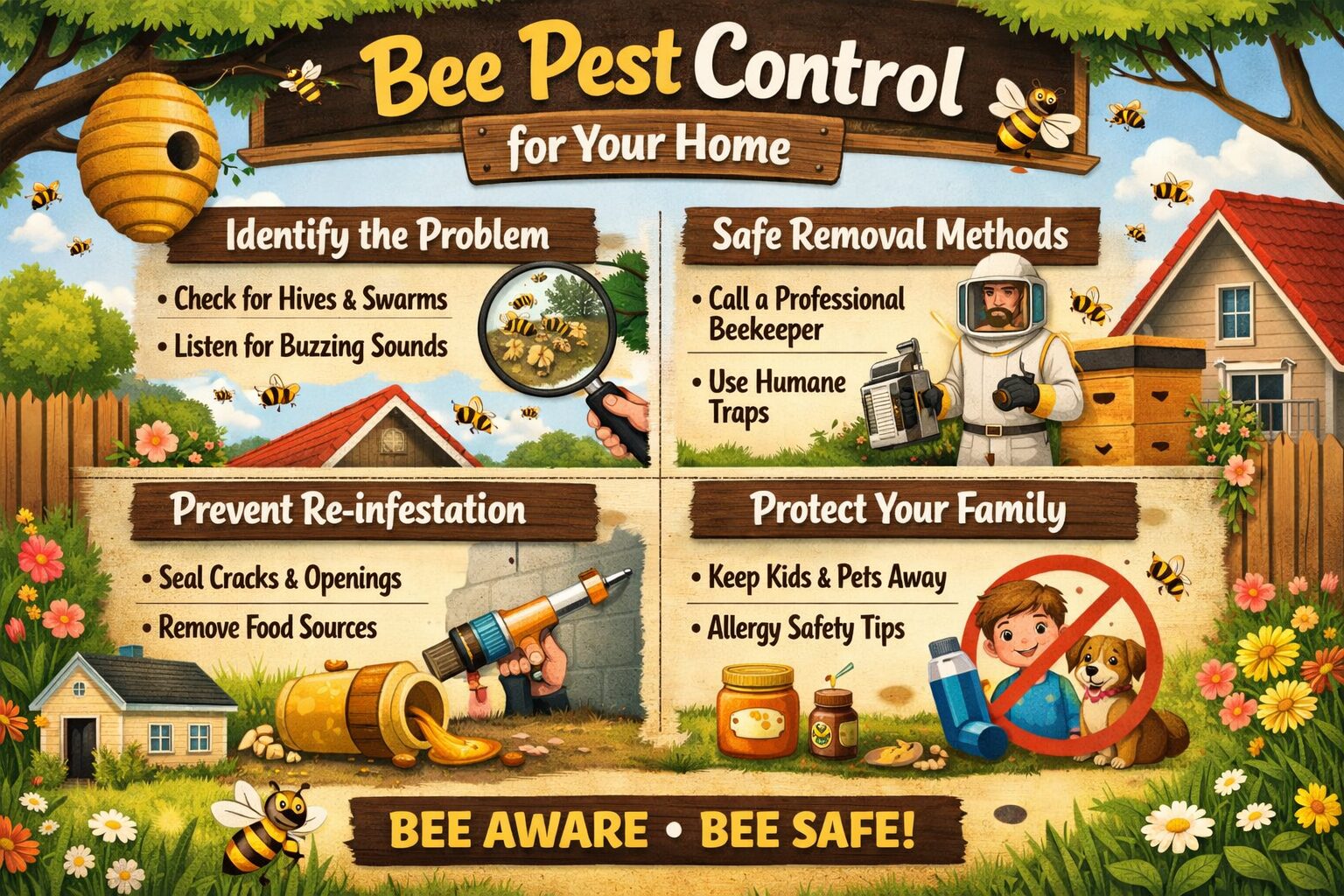 How Are Bees Removed