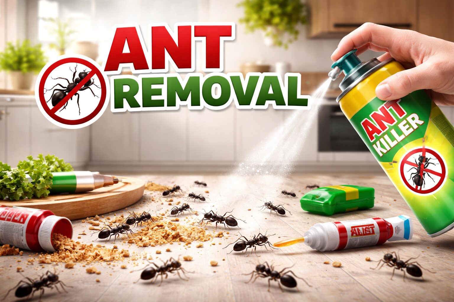 How long will the ant treatment take to work