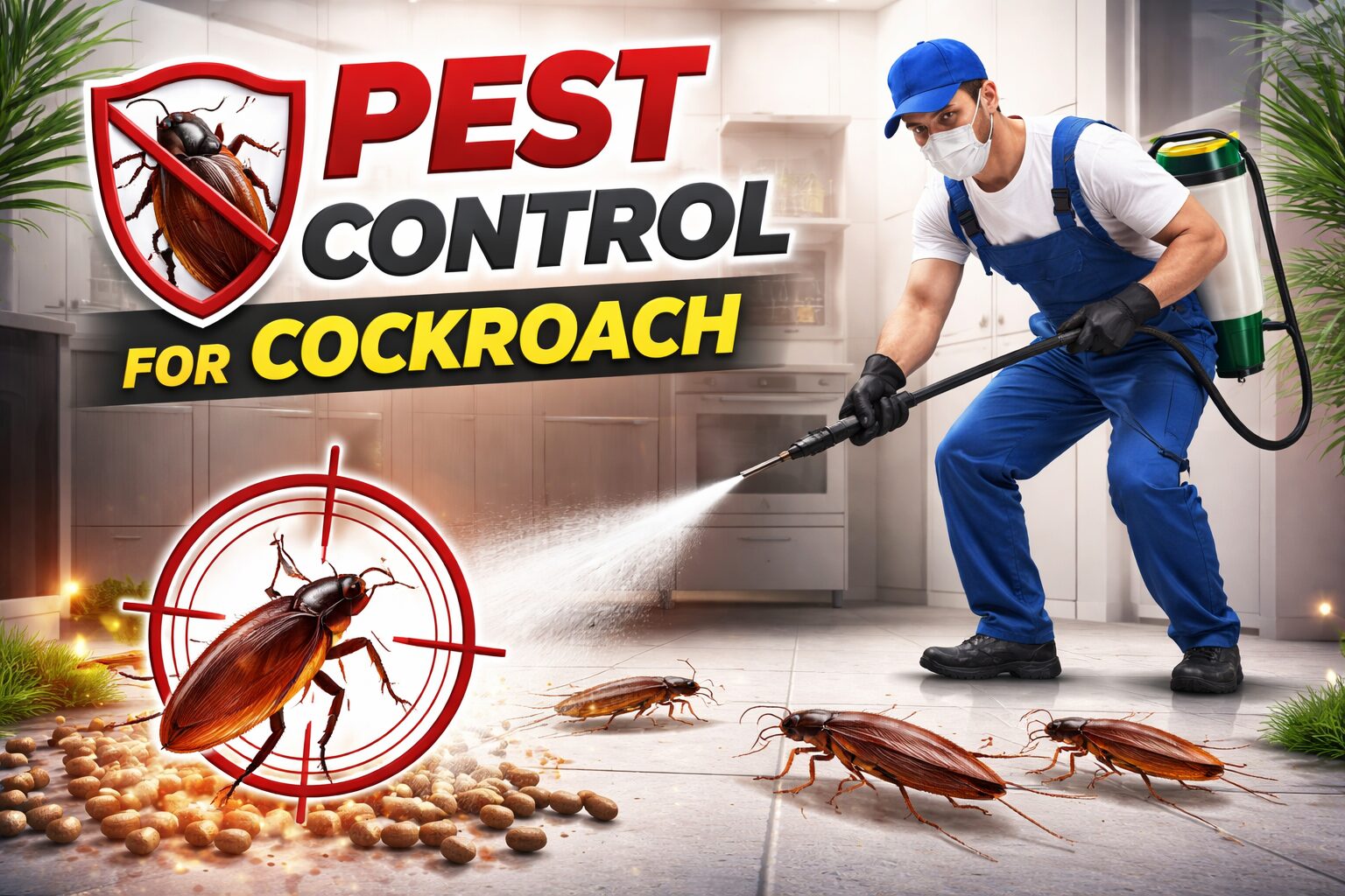Pest control for Cockroach near me