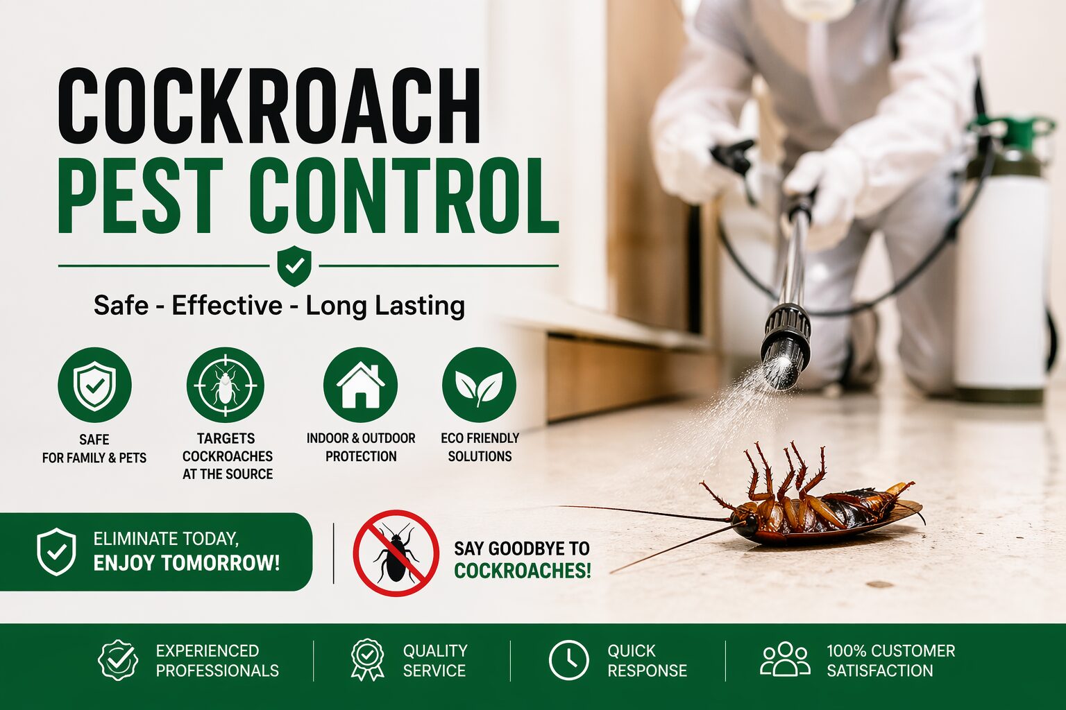 Cockroach Pest Control Services Near Me