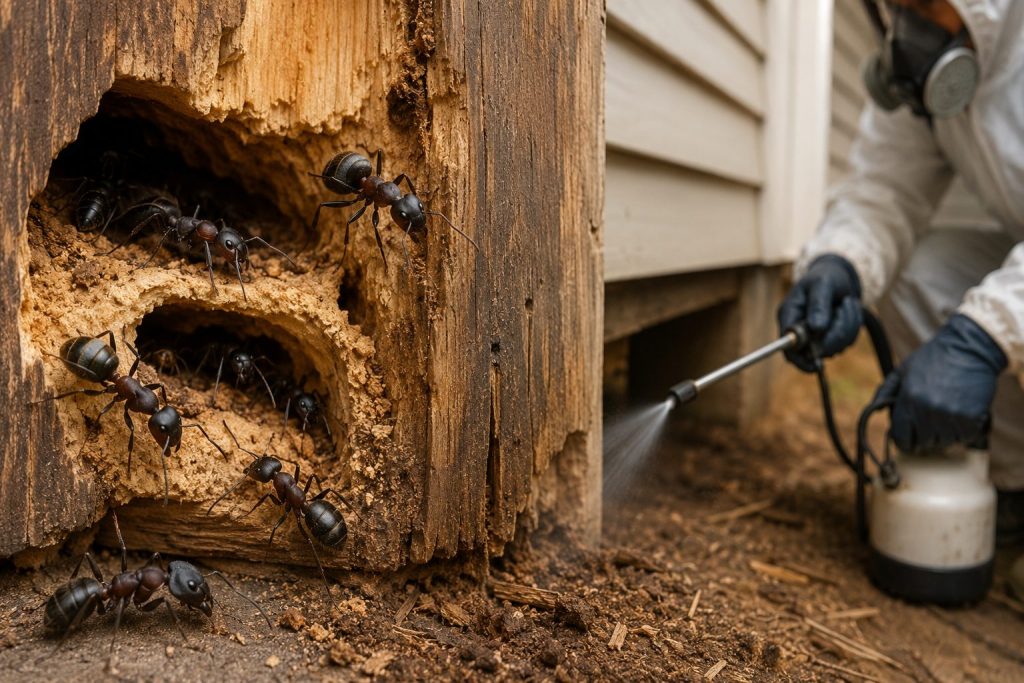How to Remove Carpenter Ants Pest Control Naturally