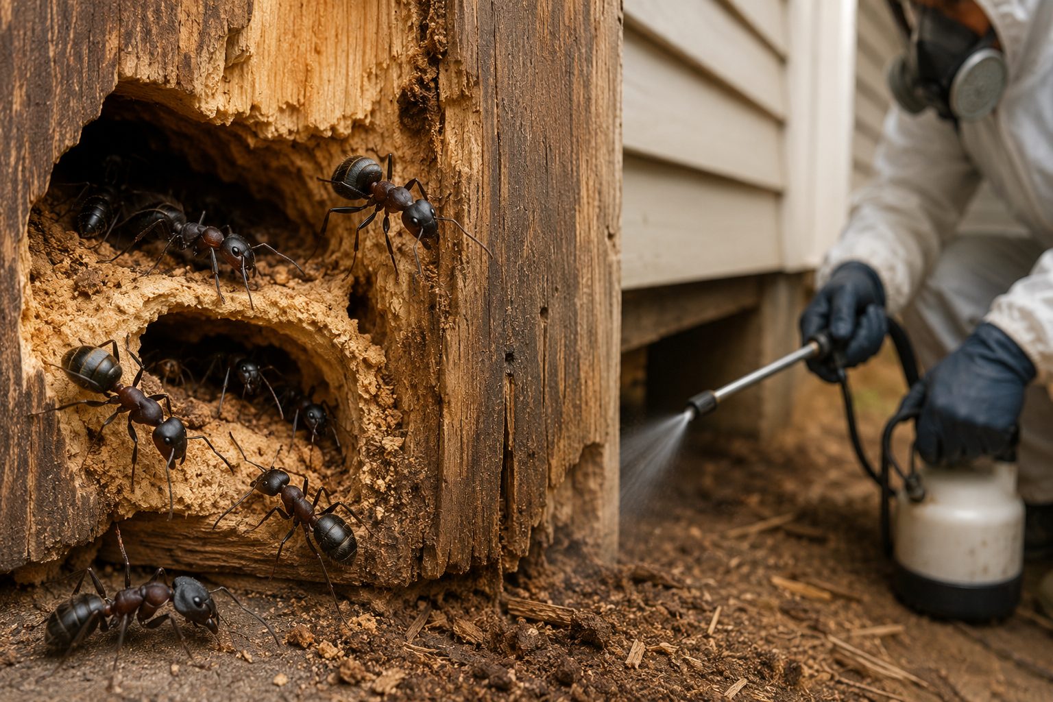 How to Remove Carpenter Ants Pest Control Naturally