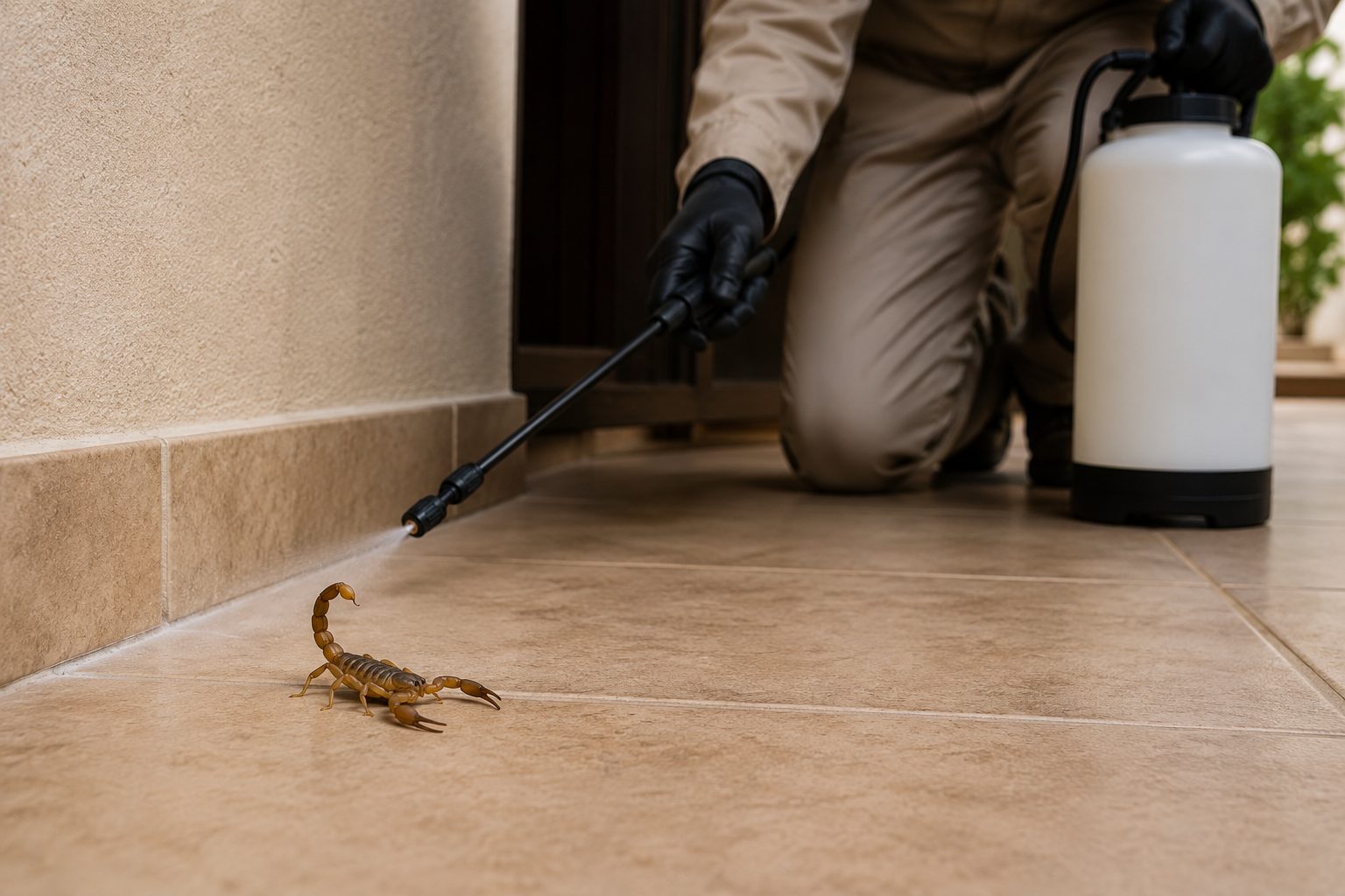 How to do Scorpion Control in House