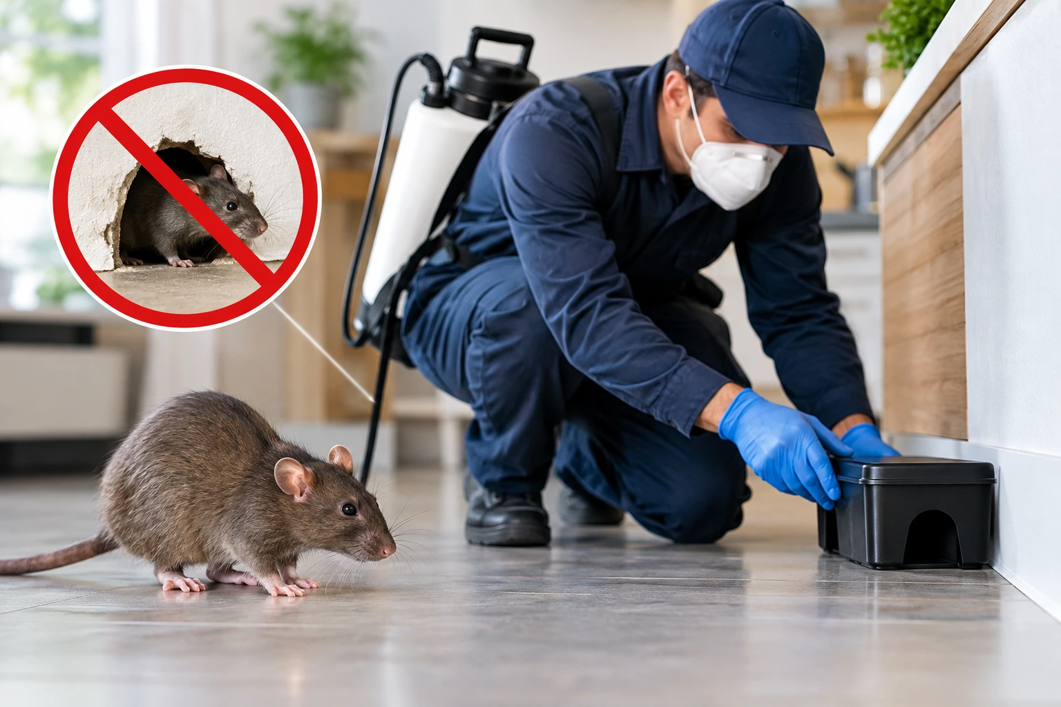 Average cost of rat pest control for residential homes