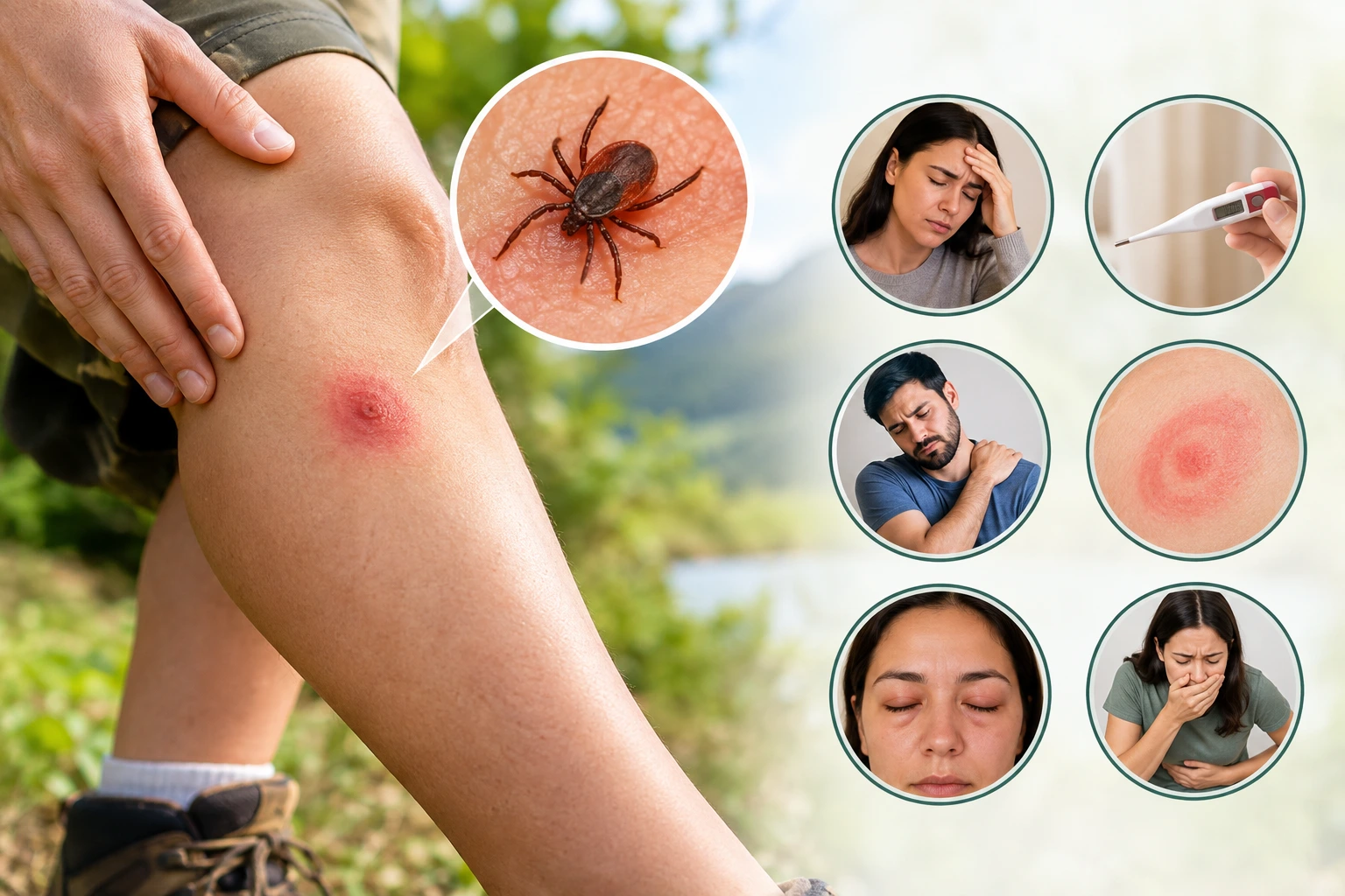 What are the First Symptoms of a Tick 