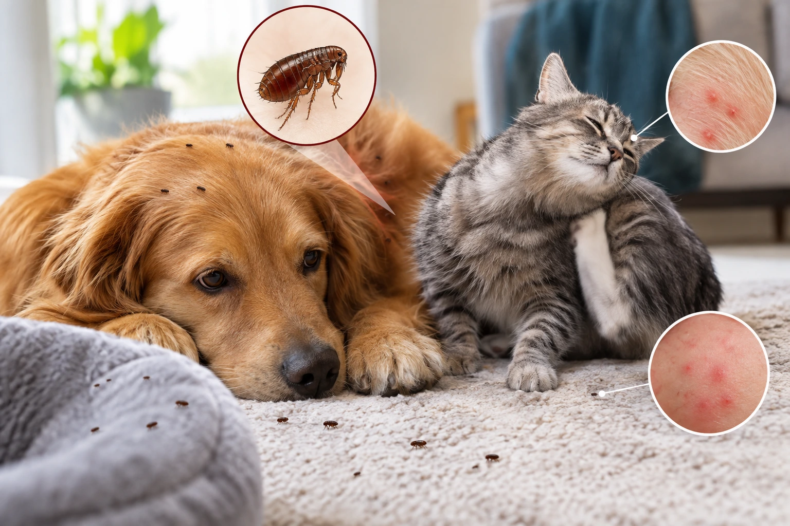 What are the Signs of a Flea Infestation