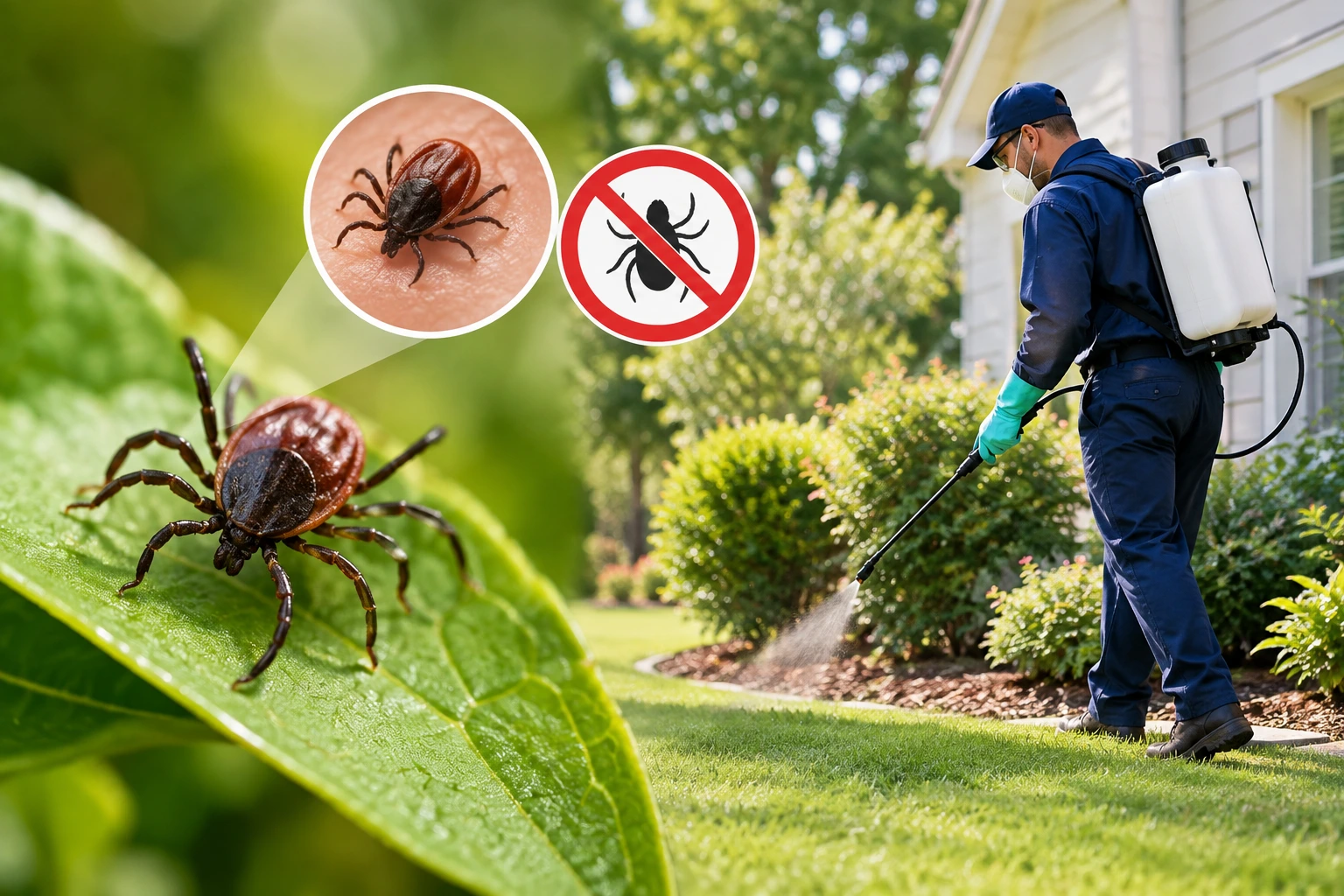 How to get rid of ticks in the yard immediately